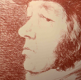 Goya-Zeichnung von sich selbst