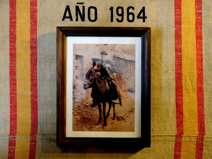 Historisches Foto aus Spanien 1964
