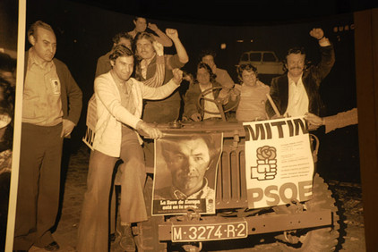 Fans von Felipe González in den 1980ern