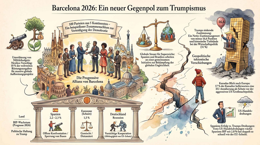 Barcelona: Allianz gegen Trump