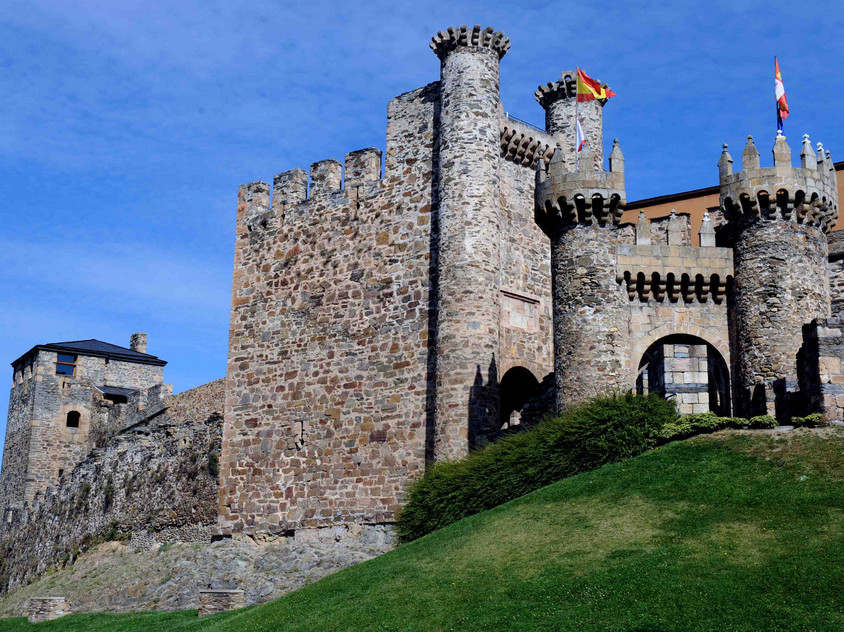 Templerburg in Spanien