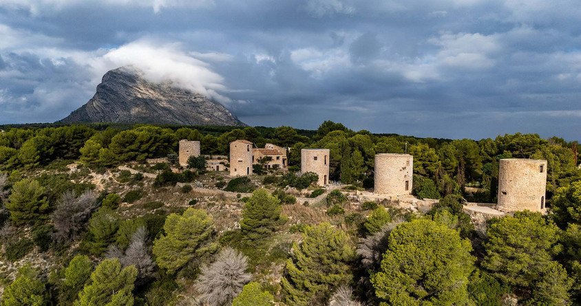 Windmühlen an der Costa Blanca Windmühlen