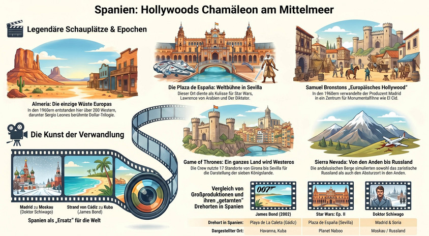 Filmorte in Spanien