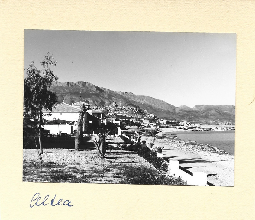 Altea an der Costa Blanca 1957 Alte 1957