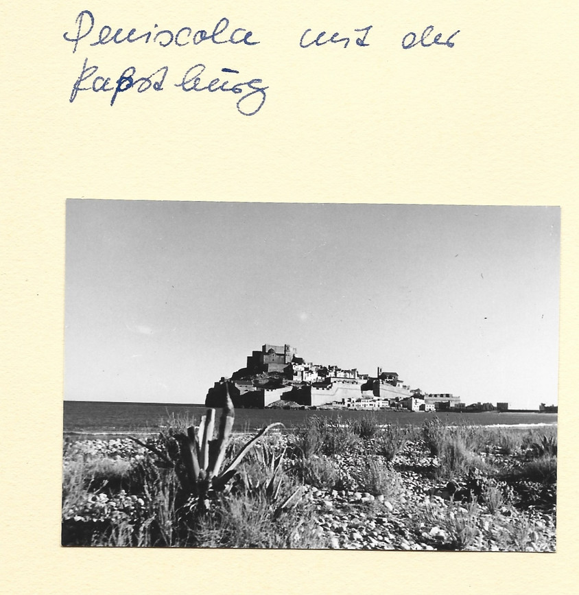 Peniscola an der Costa Blanca Felsenfestung an der spanischen Mittelmeerküste