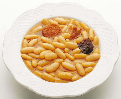 Bohnengericht Fabadas aus Asturien