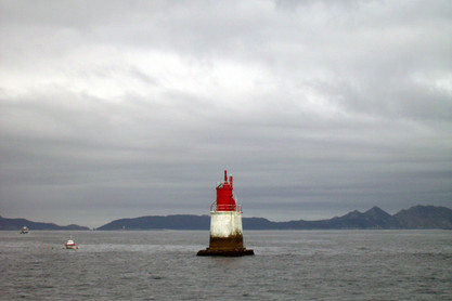 Verlassener Leuchtturm in Galicien, tb
