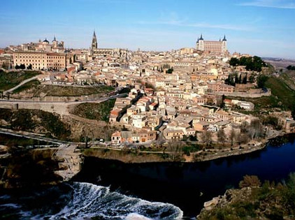 Ansicht von Toledo in Spanien