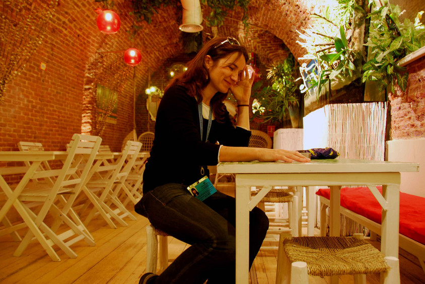 Vegetarisches Restaurant in Spanien