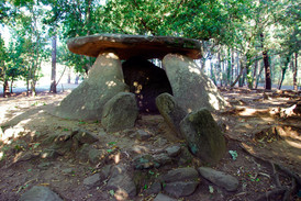 Dolmen Axeitos Galicien