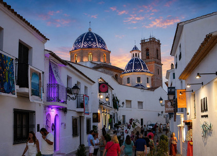 Altea an der Costa Blanca