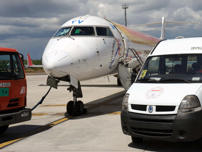 Airport in Spanien