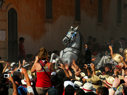 Menorquiner-Pferderasse aus Menorca