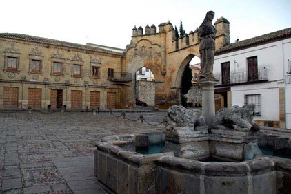 Innenstadt von Baeza in Spanien