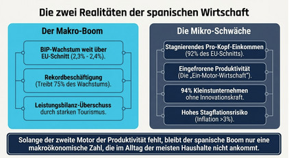 Eine Wirtschaft, zwei Realitäten Eine Wirtschaft, zwei Realitäten