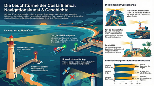 Faros der Costa Blanca