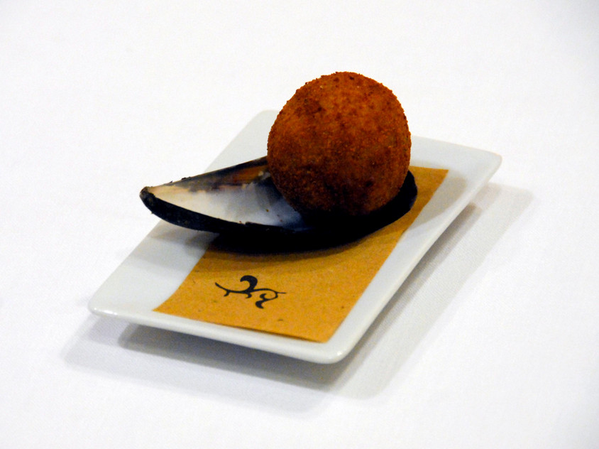 Kroketten sind in Spanien ein Hit Nahrhafte Tapa: Kroketten