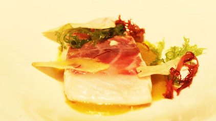 Fischtapa mit Pilzen von Starkoch Nacho Manzano