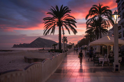 Altea an der Costa Blanca