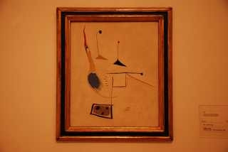 Bild von Joan Miró, Foto: Tobias Büscher Bild von Joan Miró im Thyssen-Museum, Madrid