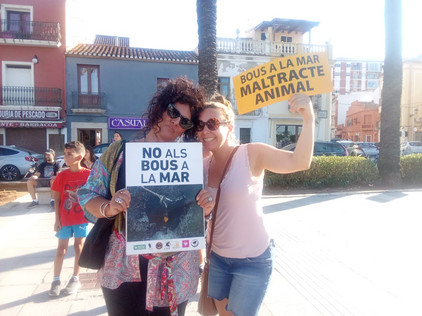 Demo gegen Tierquälerei in Spanien Pro Animal Demo in Spanien