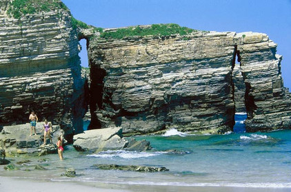 Kathedralenstrand, Galicien