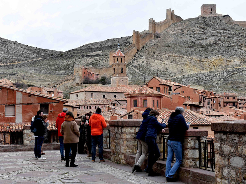 Etappe Albarrac&iacute;n am Camino del Cid