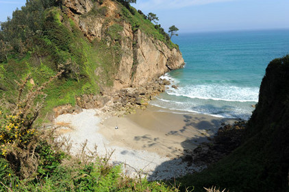 Bucht in Asturien