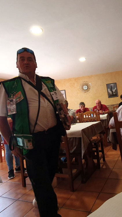 Lottoverk&auml;ufer im Restaurant