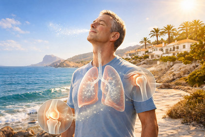 Frische Meeresbrise in Spanien