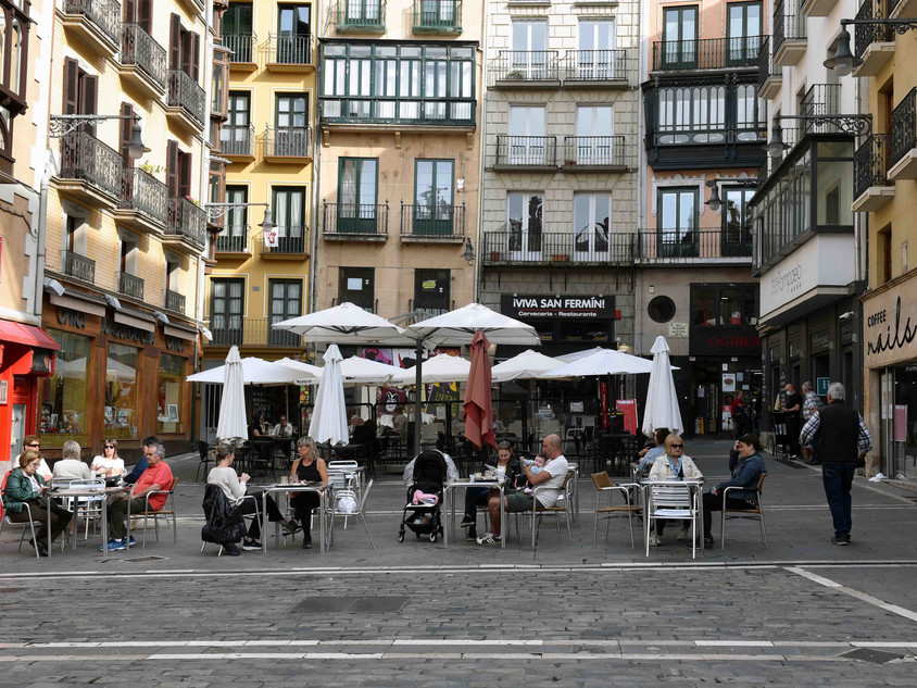 Navarras Hauptstadt Pamplona