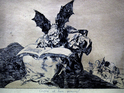 Goyas Schwarze Malerei