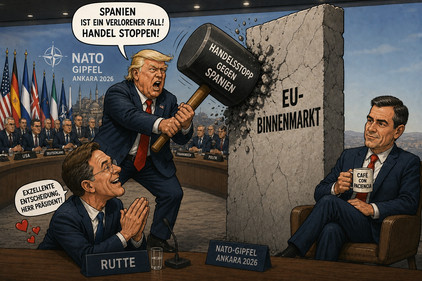 Trump wütet, Sánchez bleibt ruhig Trump wütet, Sánchez bleibt ruhig