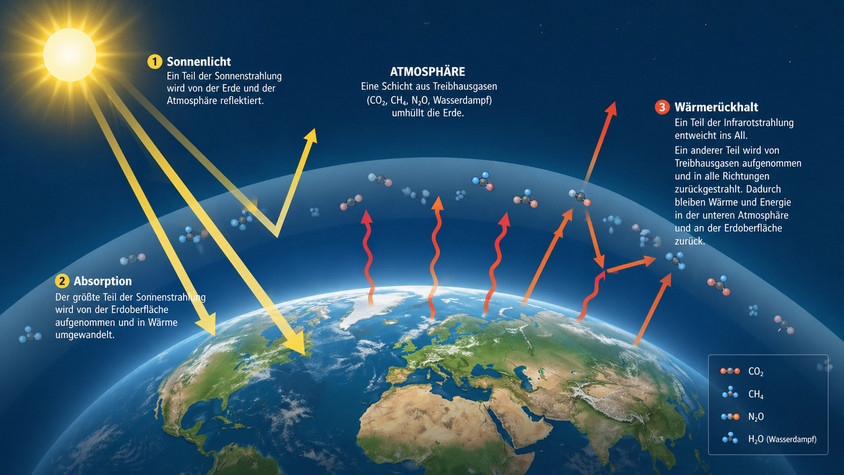 Klimawandel und die Gr&uuml;nde