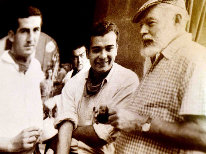 Hemingway in Pamplona Hemingway in Pamplona