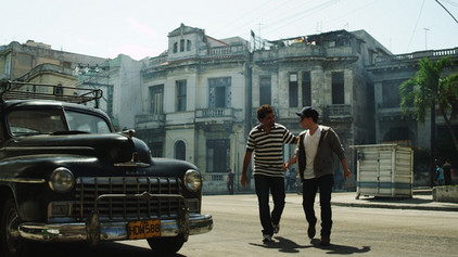 Filmszene in Havanna von Medem