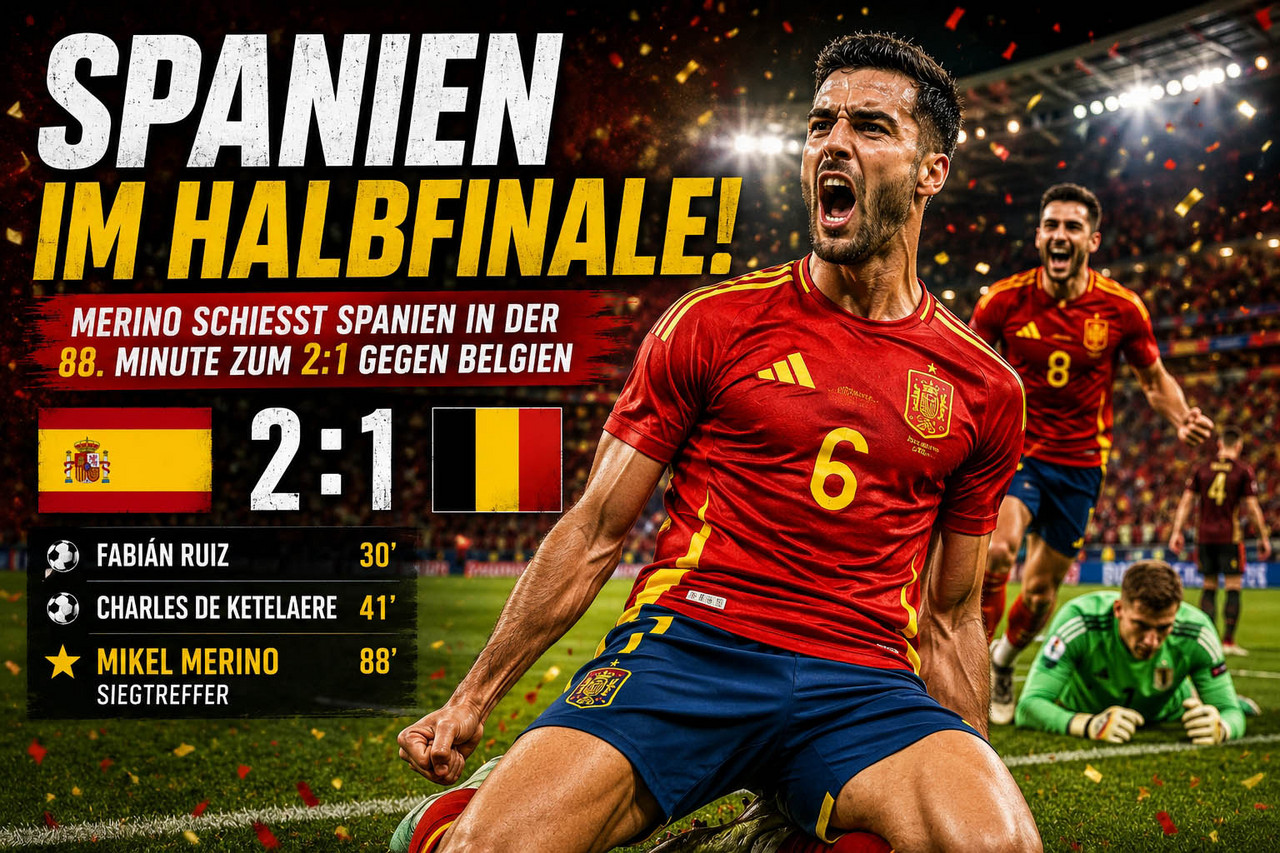 Spanien im Halbfinale Spanien im Halbfinale