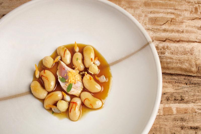 Bohnen aus dem nahen Baskenland