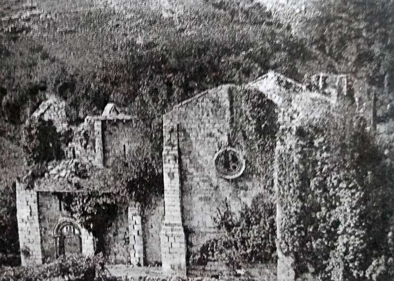 Kloster Carboeiro, historisches Foto