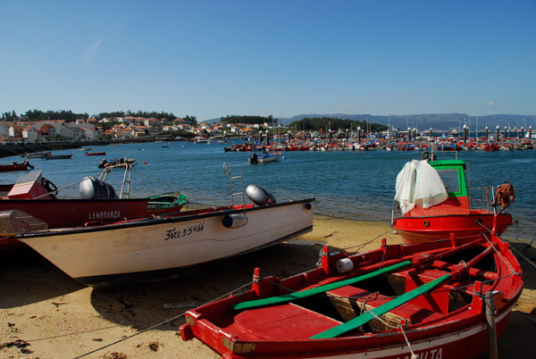 Galicische Fischerboote Fischerboote in Galicien