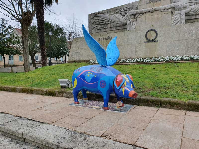 Schweinesymbol aus Spanien