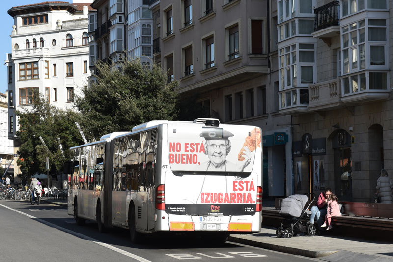 Zentrum von Vitoria